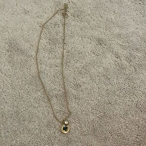 Never Worn Kate Spade Gold Spot the Spade Necklace